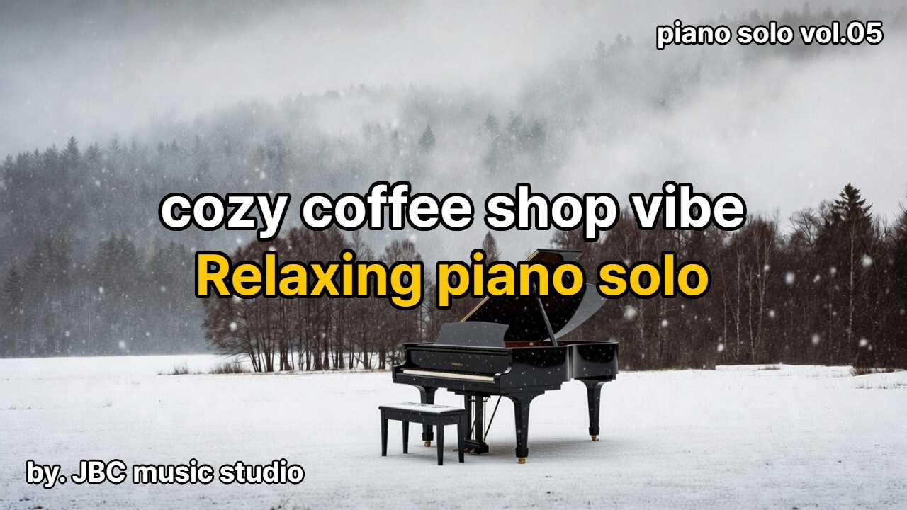 cozy coffee shop vibe Cozy Cafe music Relaxing piano Music for Studying, Working