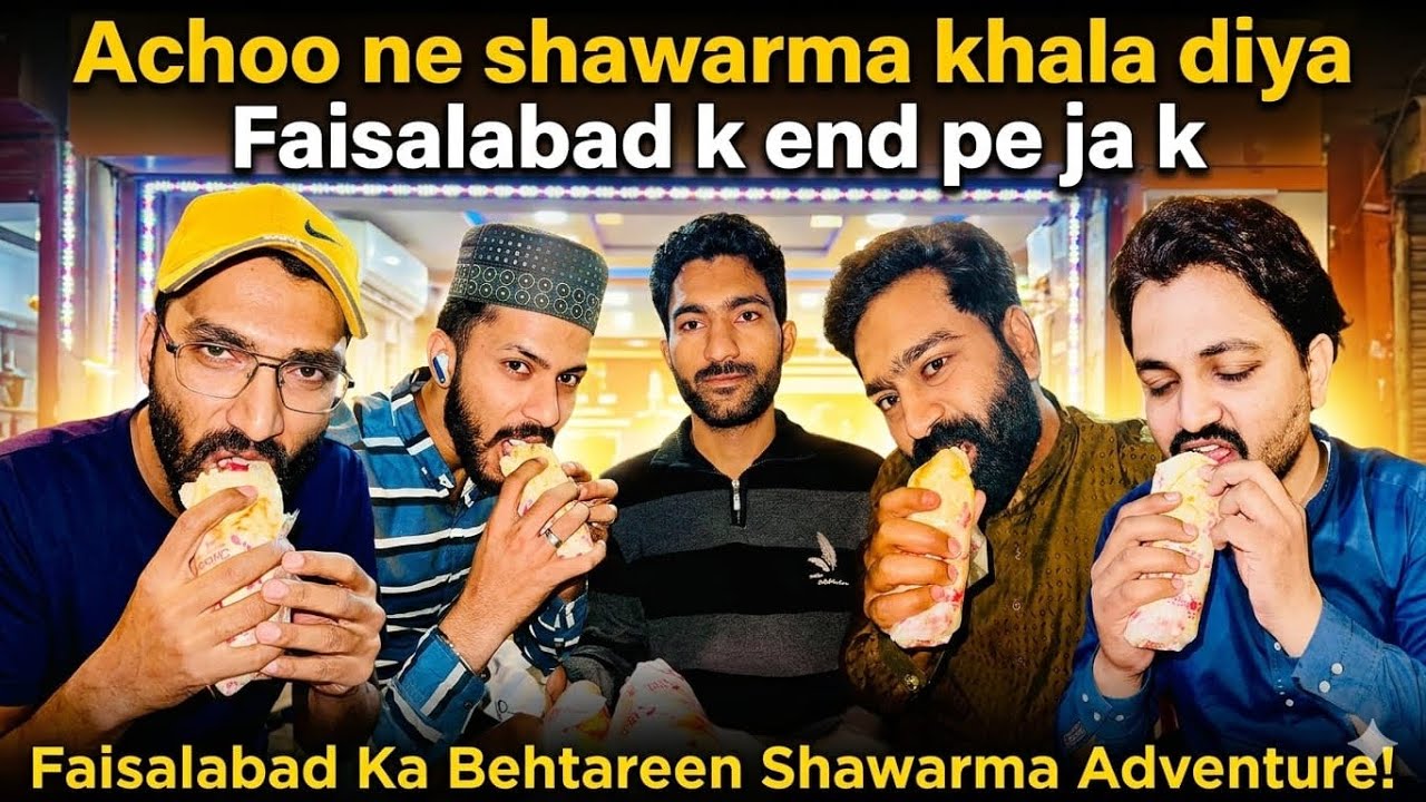 ​Faisalabad's Most Underrated Shawarma Adventure! 🔥