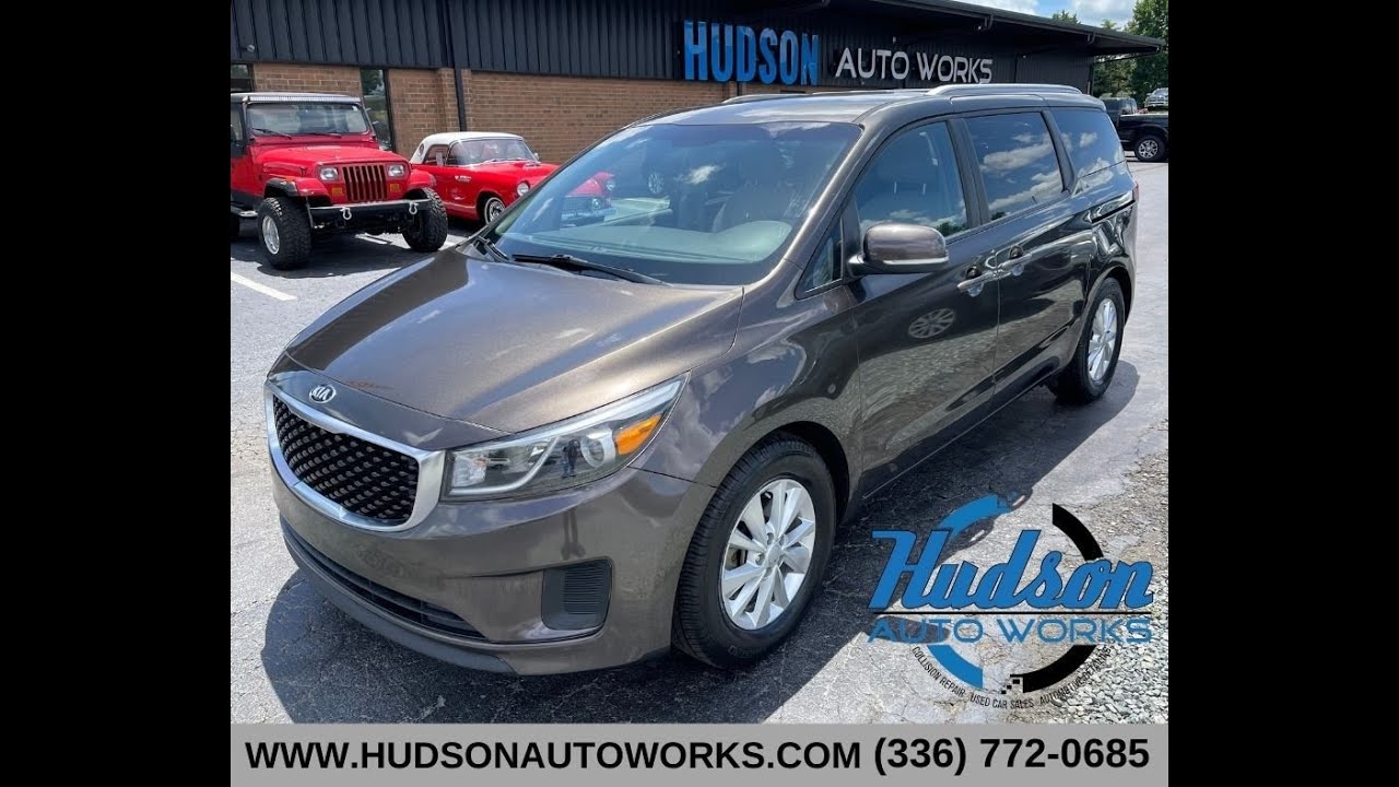 2016 Kia Sedona LX - SOLD!