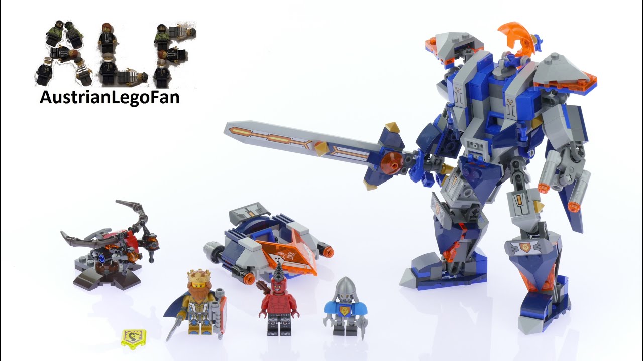 Lego Nexo Knights 70327 The King´s Mech - Lego Speed Build Review