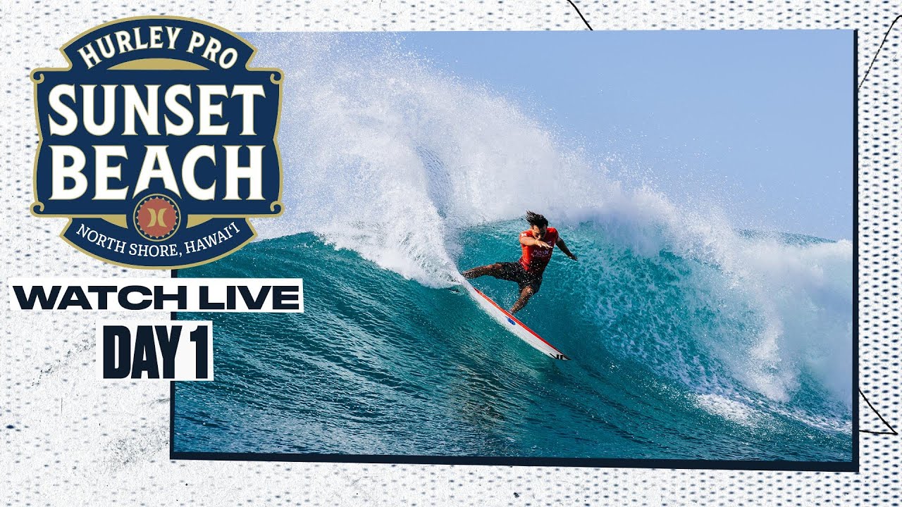 WATCH LIVE Hurley Pro Sunset Beach 2024 - Day 1
