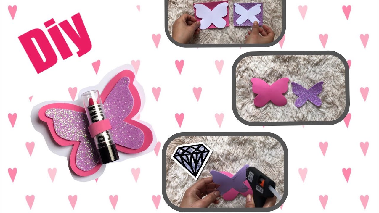 Diy Dia das mães /Porta batom de Eva