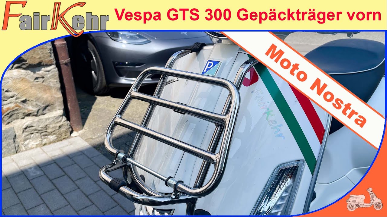 Motonostra Front-Gepäckträger für Vespa GTS 300