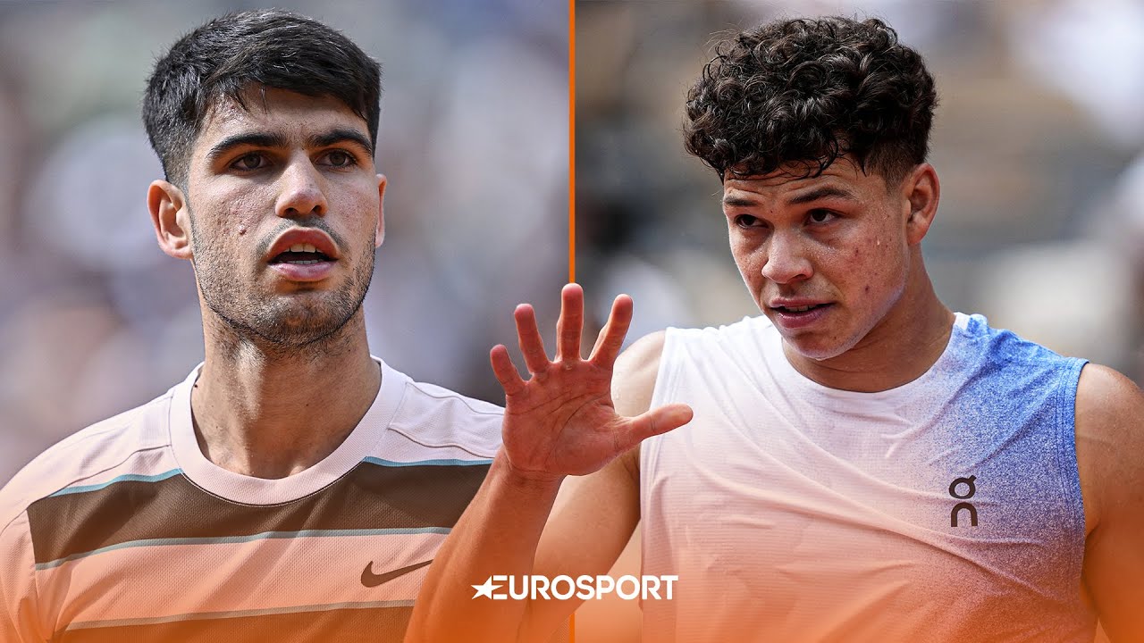 Lo SPETTACOLARE tie-break tra ALCARAZ e SHELTON | Roland Garros 2025