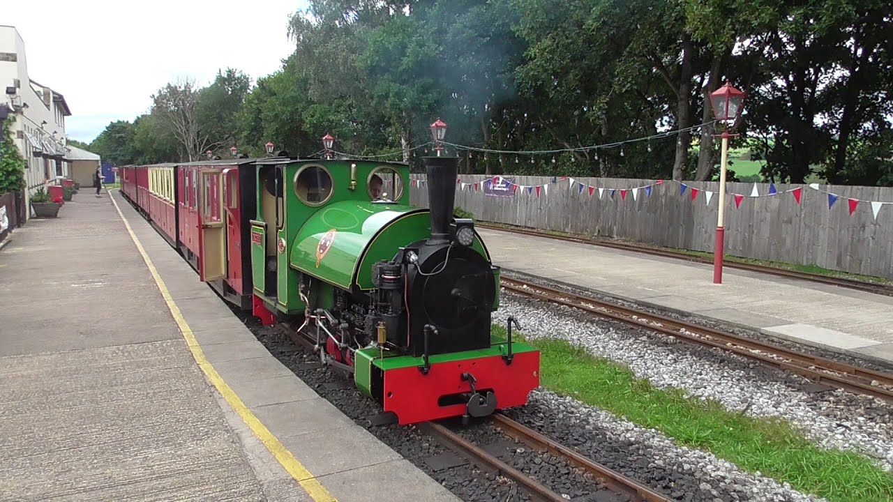 Kirklees Light Railway Steam Train Ride - Clayton West to Shelley