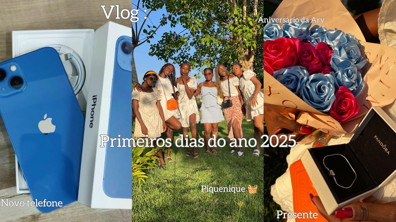 Primeiros dias de 2025🎀( Telefone novo , Metas concluídas , Piquinique , organizando o meu quarto)