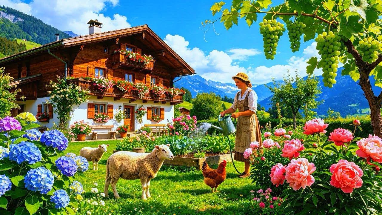 Switzerland Countryside Life🇨🇭Peaceful Summer Walk In Thurgau