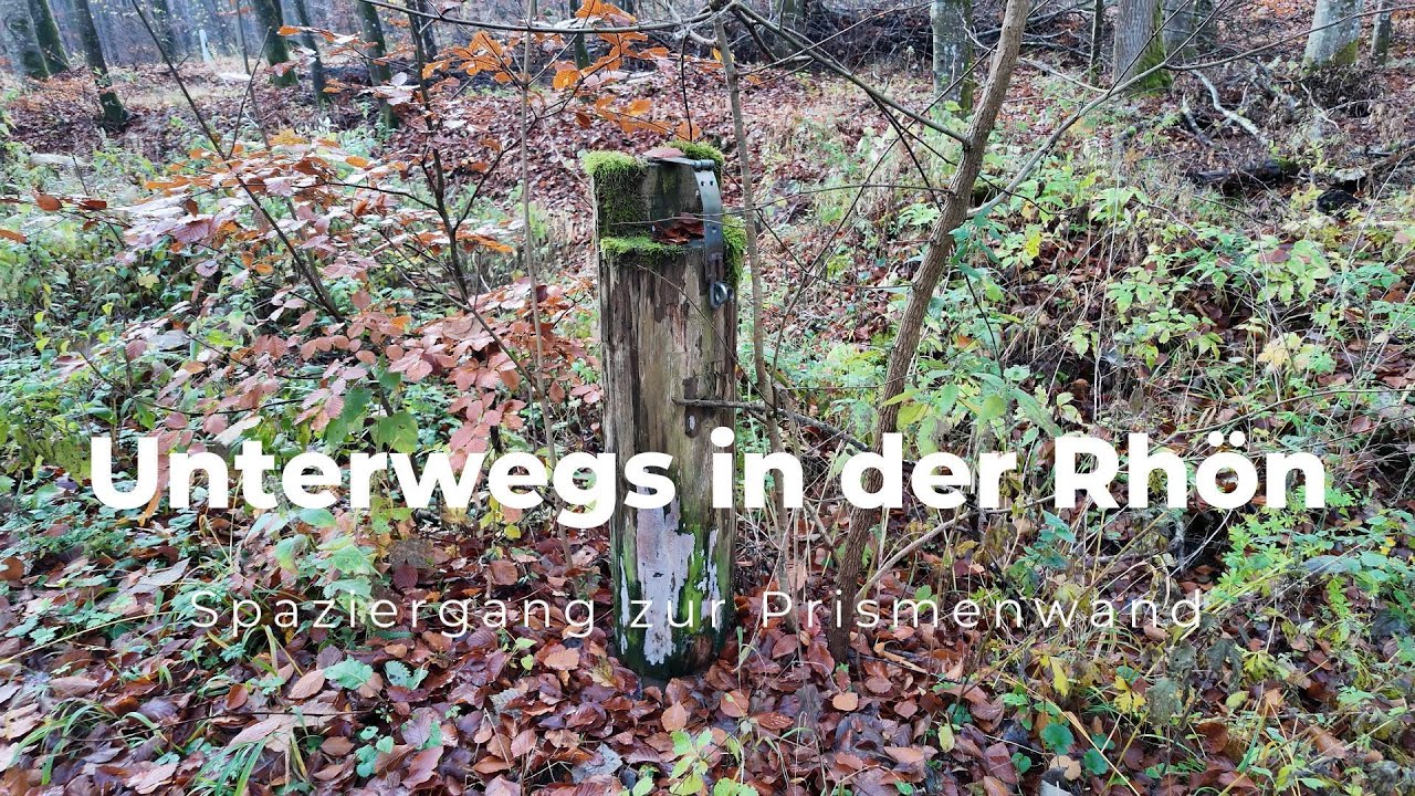 Unterwegs in der Rhön - Nebeltour zur Prismenwand am Gangolfsberg - Osmo Pocket 3