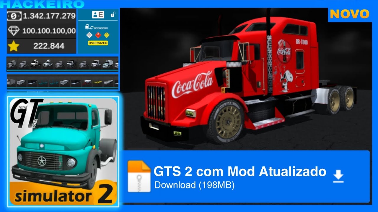 GRAND TRUCK SIMULATOR 2 Apk v1.0.7f7 MOD DINHEIRO INFINITO e CARTEIRA E (ATUALIZADO 2025)