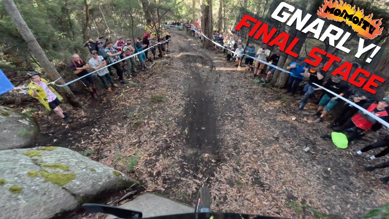 GNARLY STAGE 6 RACE RUN POV - DERBY ENDURO WORLD CUP | JACK MOIR |