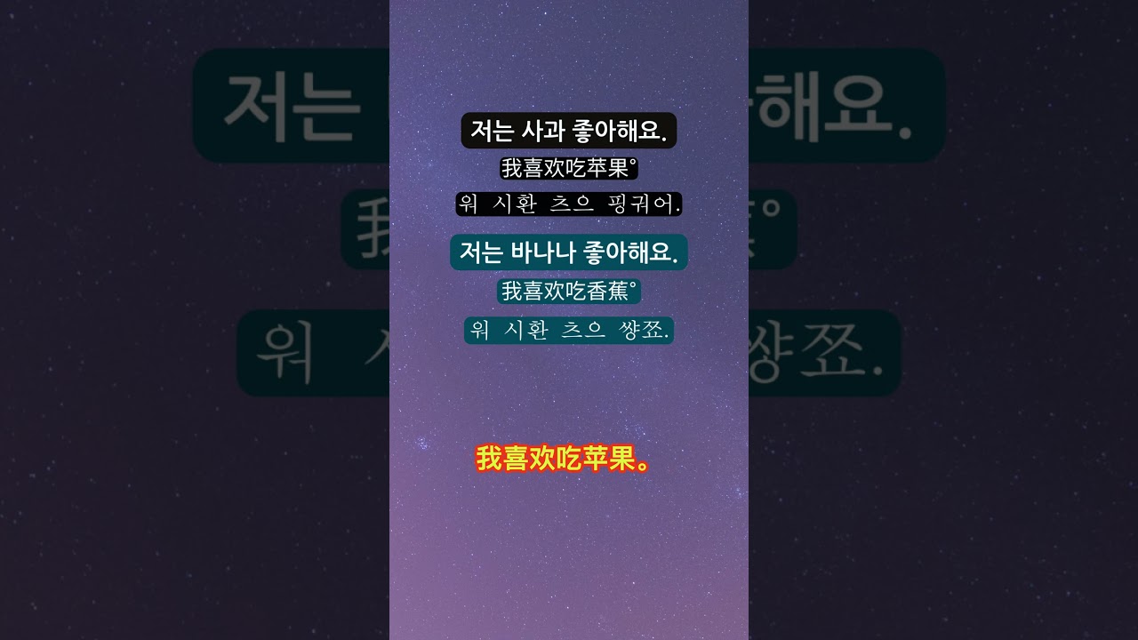 매일 중국어배우기-저는 역사책 좋아해요.