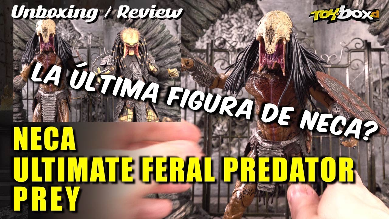 NECA Ultimate Feral Predator - PREY -  ネカ プレデター 獲物 可動人偶 兇猛的掠食者