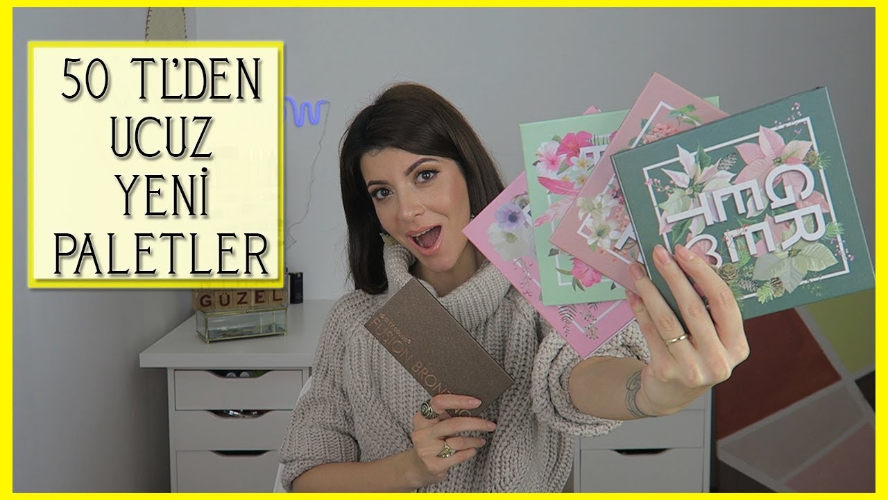 50 TL Altında Yeni Paletler | Nihan Güzel