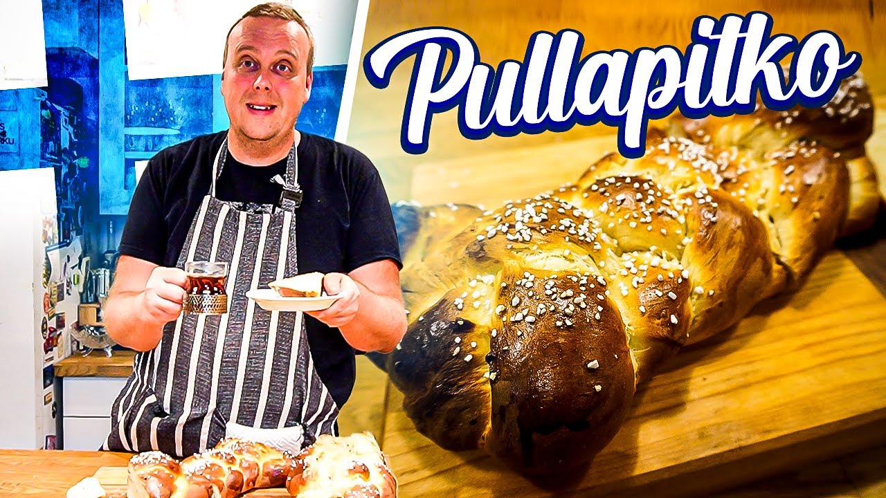 Finnish Cardamom Bread | Pullapitko | Nisu
