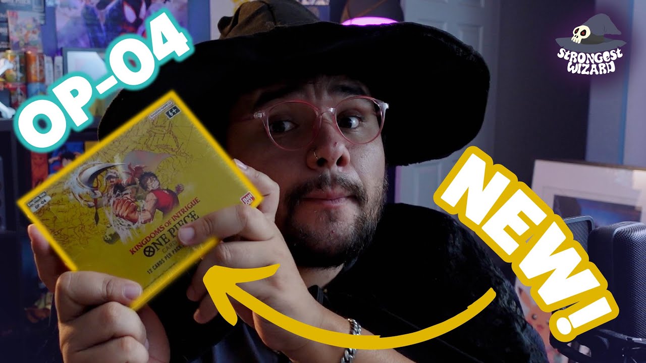 OP04 unboxing Kingdoms of Intrigue one piece card game