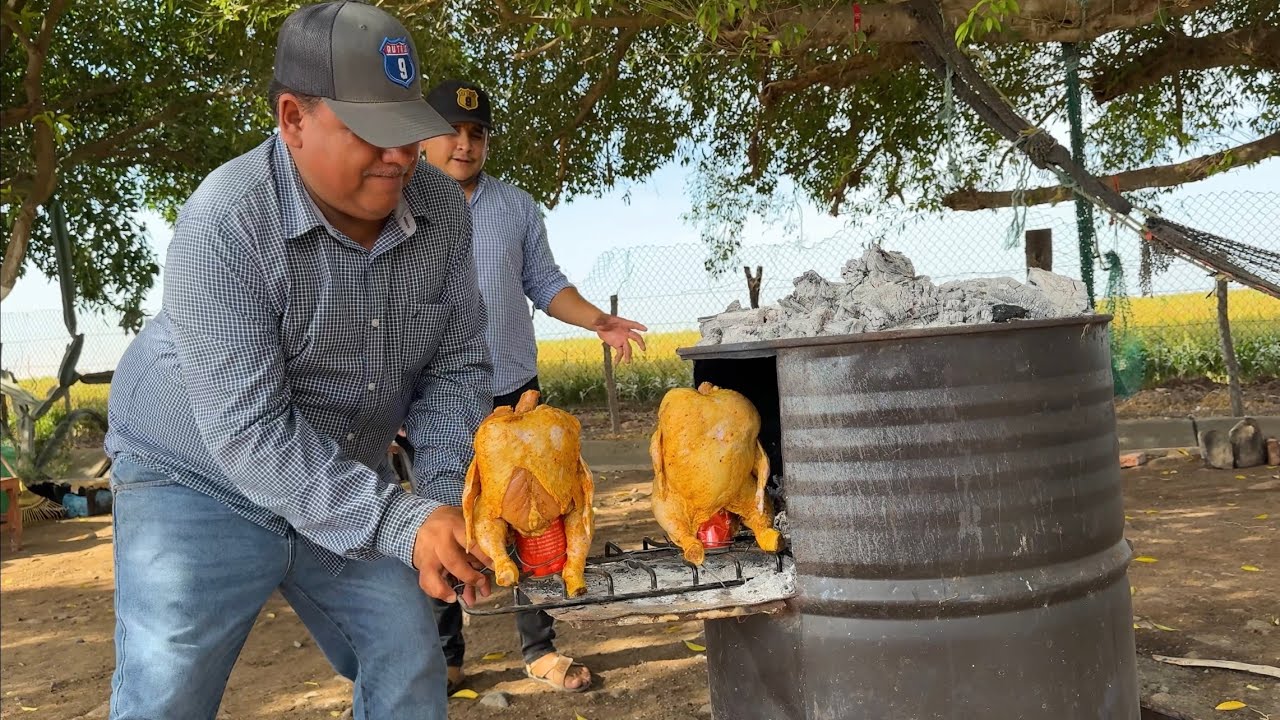 POLLO SENTADO AL HORNO || RUTA LA NUEVE