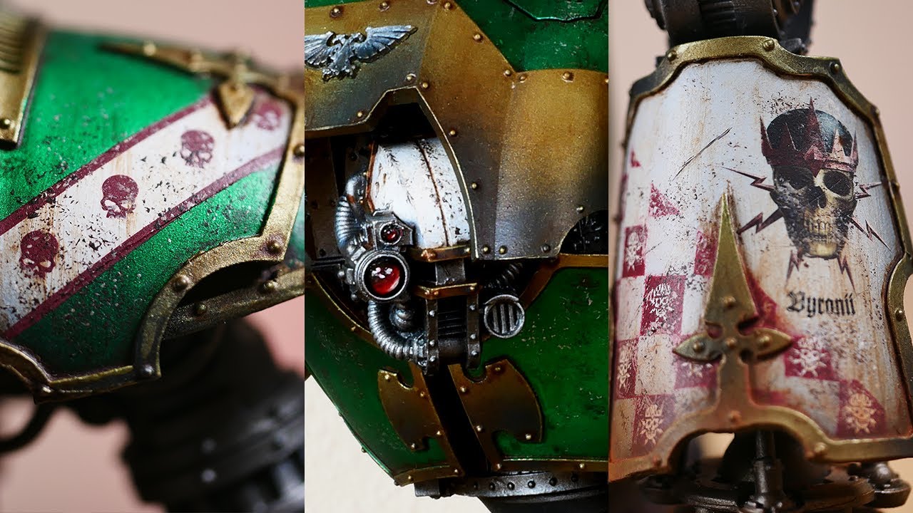 Painting my FAVORITE Imperial Knight House || Vyronii