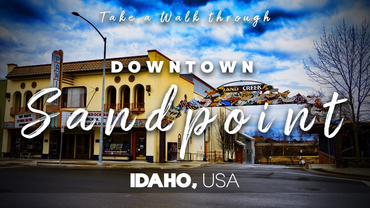 20 Minute Walk Through Downtown Sandpoint, Idaho 2024