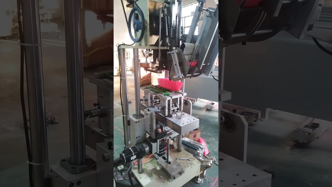 174. SF4A 4 Axis broom making machine, by Topstar Brush Machine