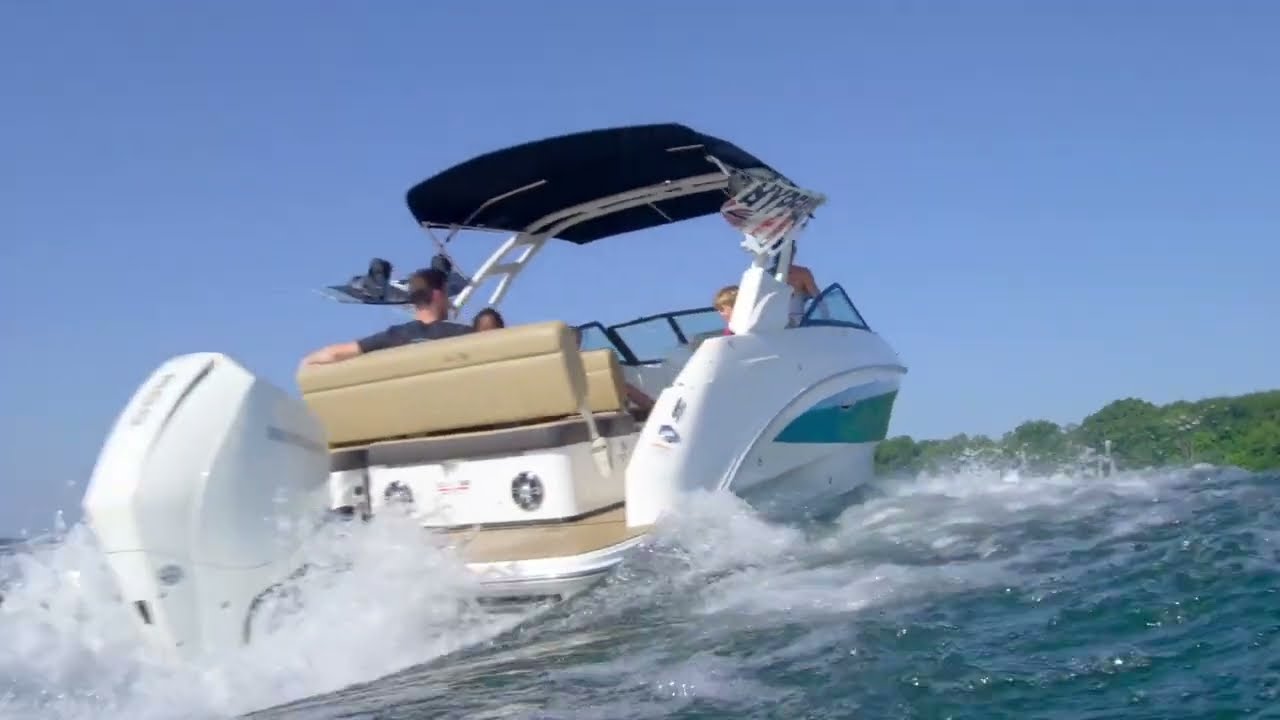 Sea Ray SDX 250 outboard product walk through 720p