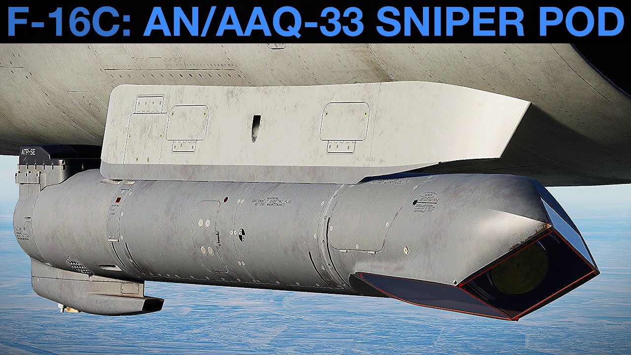 F-16C Viper: Учебное пособие по усовершенствованному целеуказателю AN/AAQ-33 Sniper | DCS