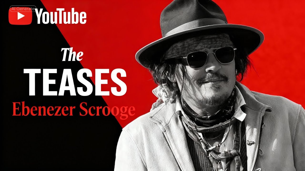 Johnny Depp Teases 😘😮 His “Different Angle” on Ebenezer Scrooge, 🥰 The Most Ambitious Reinvention 😱🥰
