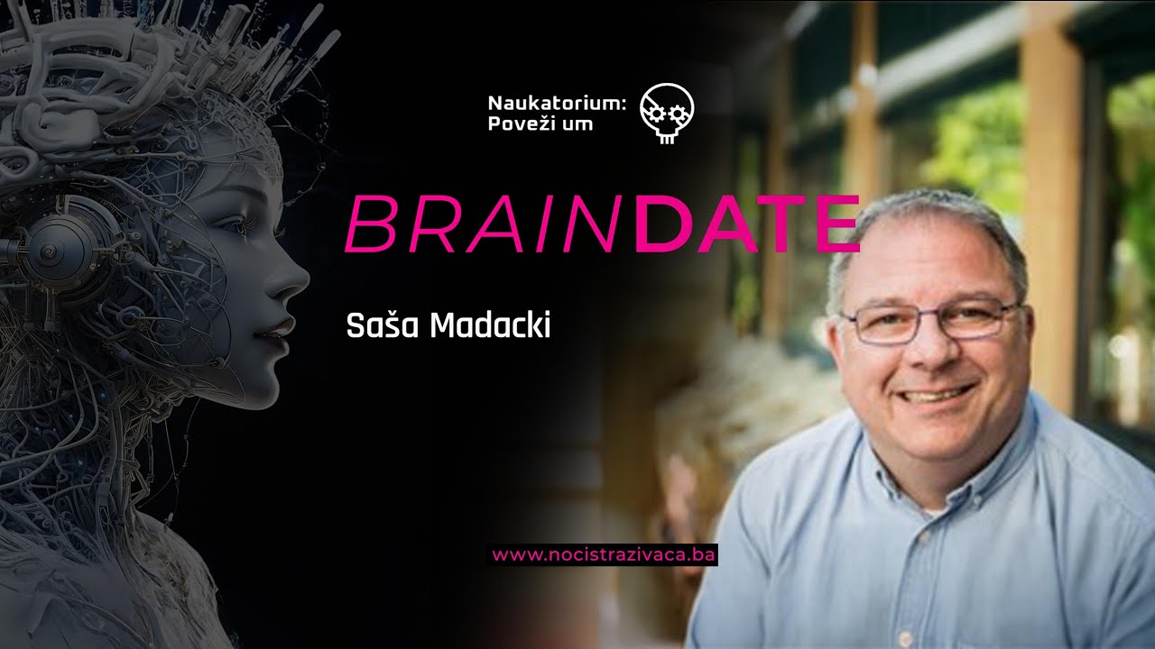 #BrainDate sa Sašom Madacki | O sačuvanom znanju, naučnim repozitorijima i budućnosti biblioteka