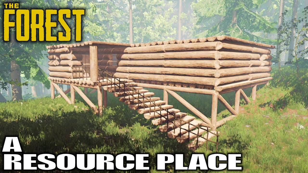 Cannibals up in My face While I Build | The Forest Gameplay | 04