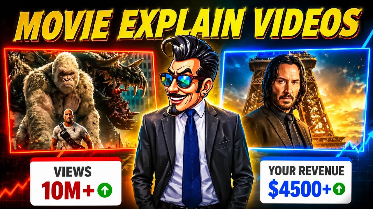 Making Movie Explain Videos In Just 5 Simple Steps (No Copyright)