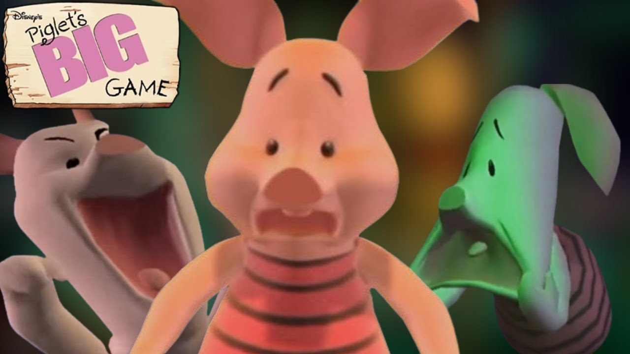 Disney's Secret Horror Game Was Disturbing | Piglet's Big Game