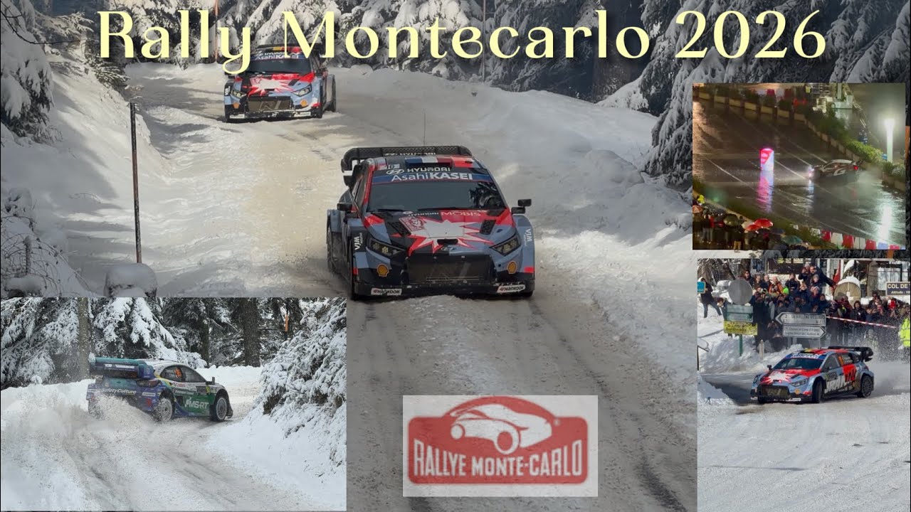 Rally Montecarlo 2026 WRC ps 13/15/17 show-mistake&snow #rally #automobile #wrcmontecarlo #wrc 