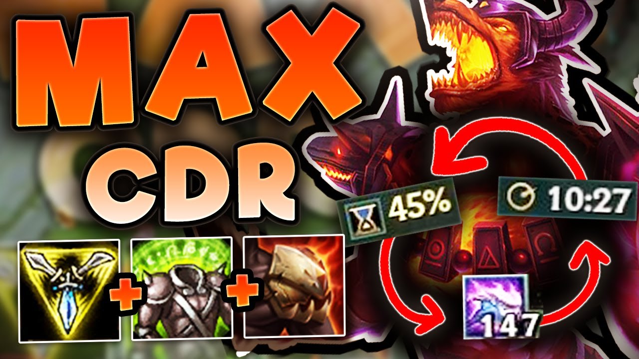 45% CDR ON NASUS IN 10 MINUTES IS SO BUSTED! TRIFORCE NASUS TOP SEASON 7! League of Legends Gameplay