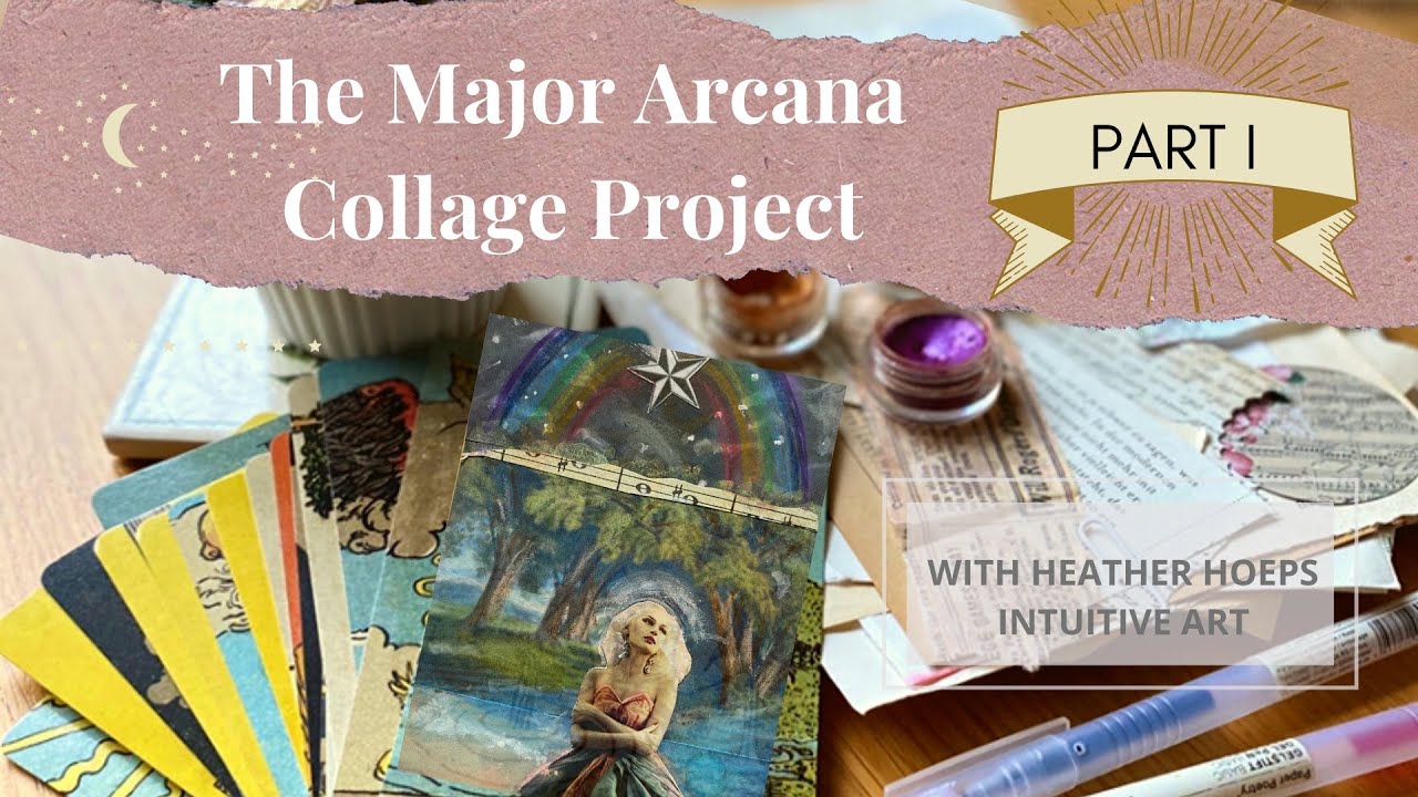 The Major Arcana Tarot Deck Collage Project -   PART I (THE STAR)
