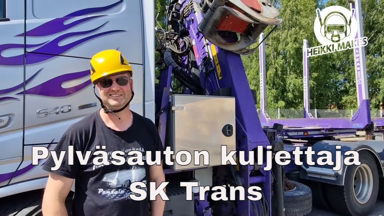 Pylväsauton kuljettaja SK Trans kuskin haastattelu