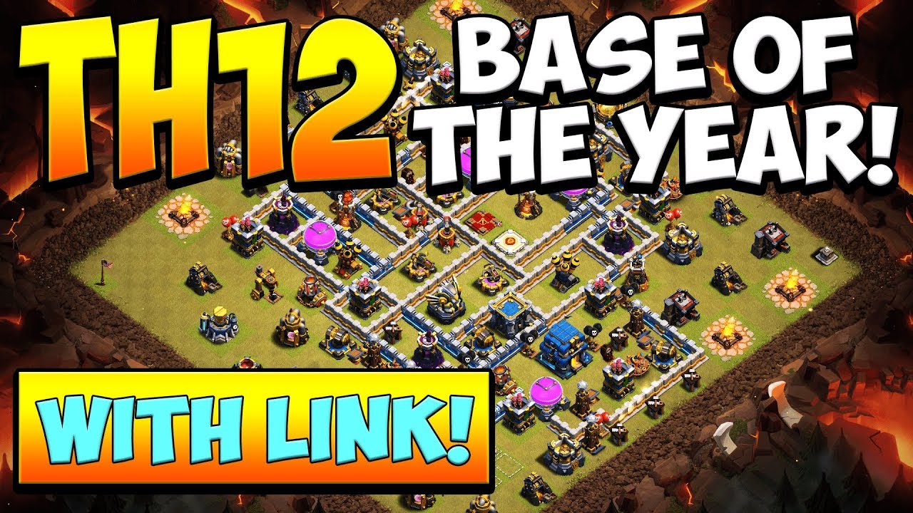 BEST TH12 WAR BASE OF THE YEAR! with LINK! Town Hall 12 Anti 3 Star | Clash of Clans