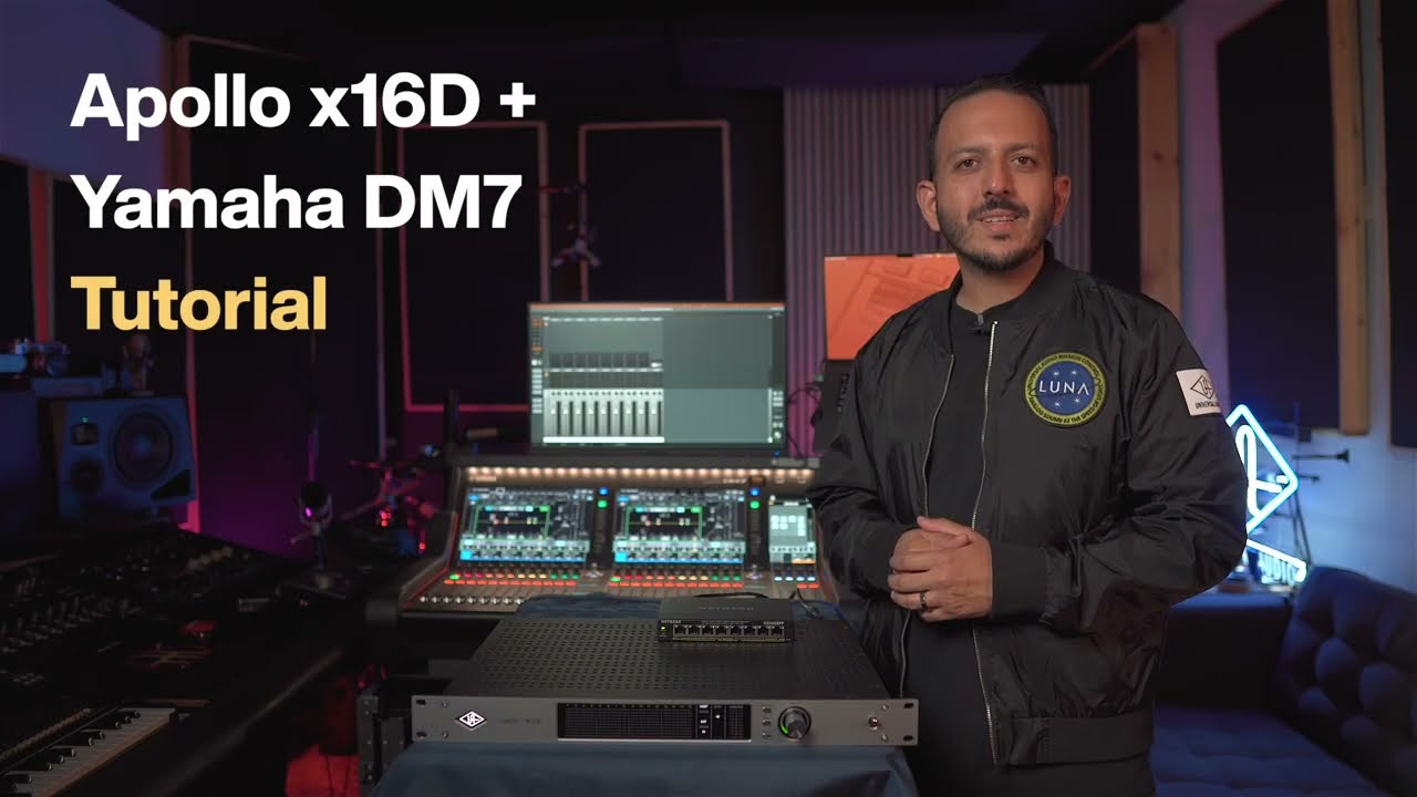 Connecting an Apollo x16D to a Yamaha DM7 - Tutorial!