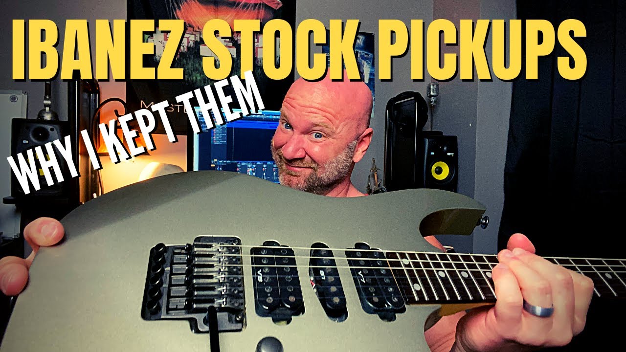 Why I Kept My Ibanez Stock Pickups (Prestige RG1570 - V7, V8, and S1)