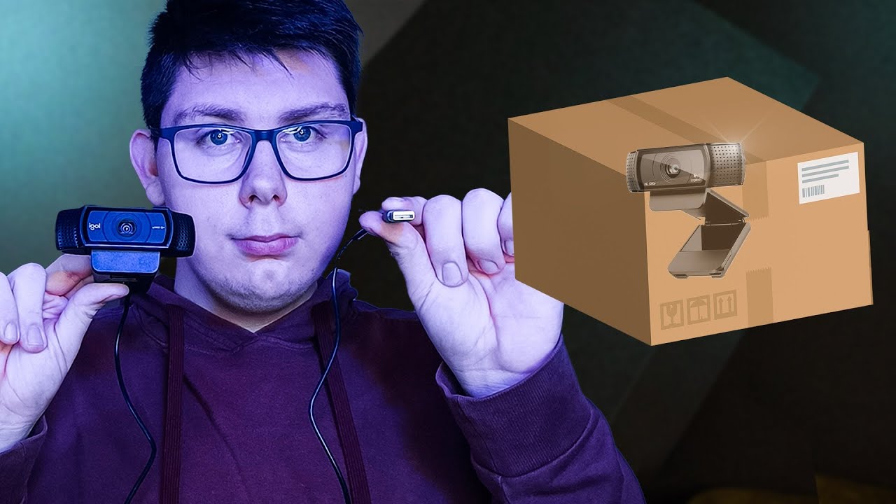 UNBOXING KAMERKI LOGITECH C920 PRO!