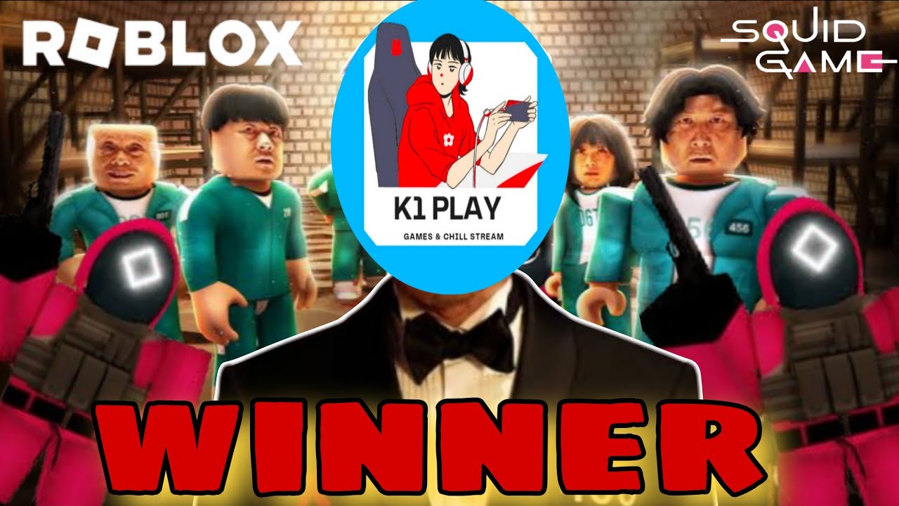 WINNER 🏆 IN SQUID GAMES ROBLOX 