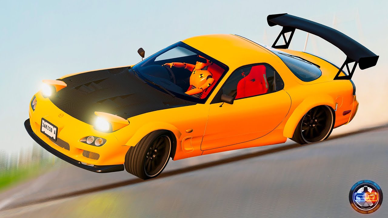 Satisfying Rollover Crashes #74 - BeamNG drive CRAZY DRIVERS