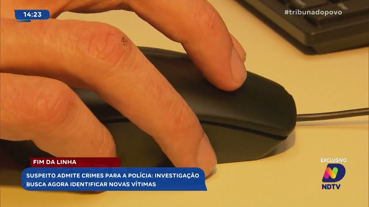 Provas assustadoras: homem é preso suspeito de armazenar e compartilhar pronografia infantil