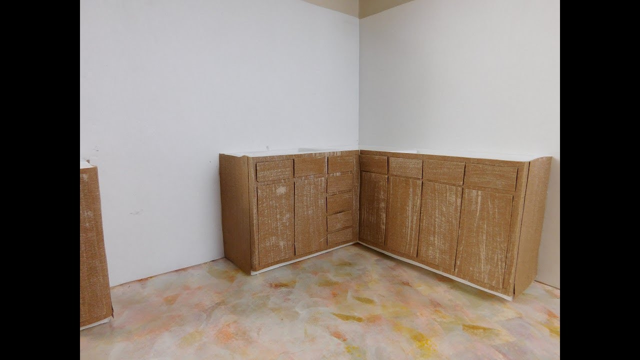 Dollhouse Miniature Kitchen Cabinets  Part 2