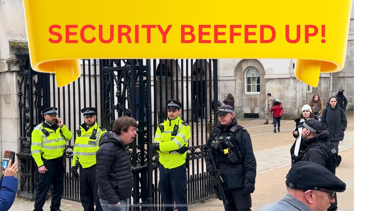 SECURITY BEEFED UP! KING’S HORSE GUARDS SHUT DOWN!