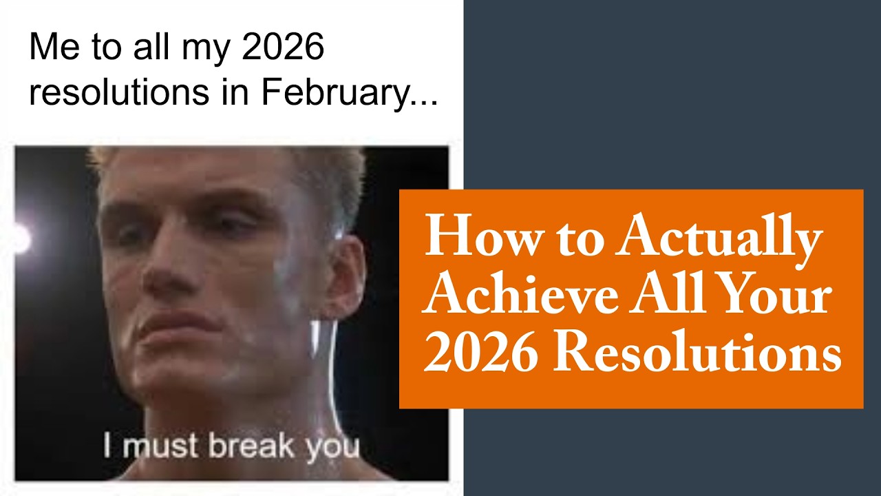 The secret is picking goal you can achieve.
