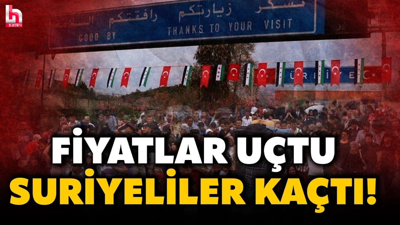 İstanbul'daki Suriyeliler hayat pahalılığından şikayet etti, dönüş mesajı verdi! Binlercesi yolda!
