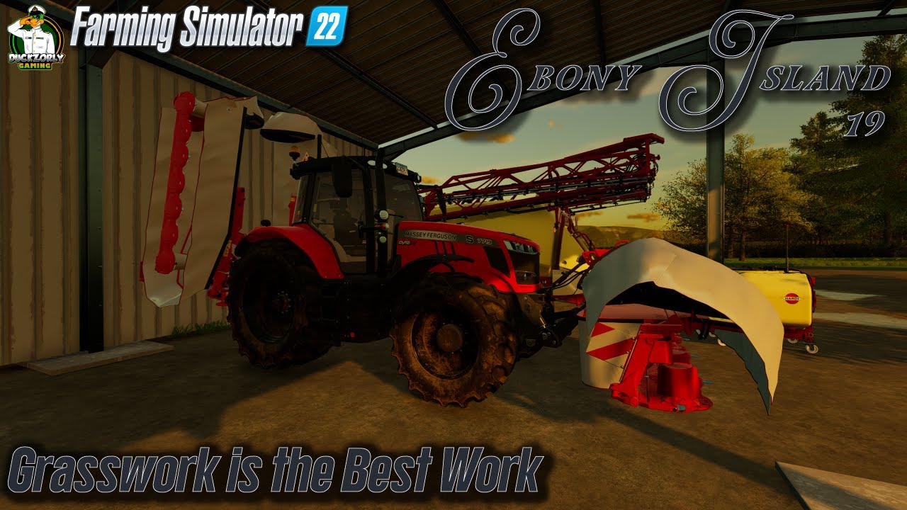 FS22 - Ebony Island  - Grasswork is the Best Work - #19