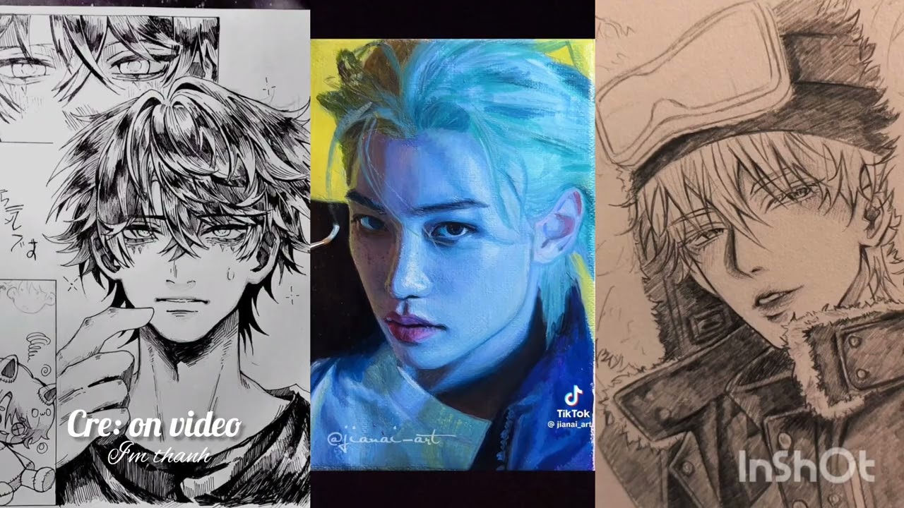 •Tổng hợp• tranh vẽ của các artits tiktok🖌🎨#art #artist #tiktok #drawing #sketch ✨️