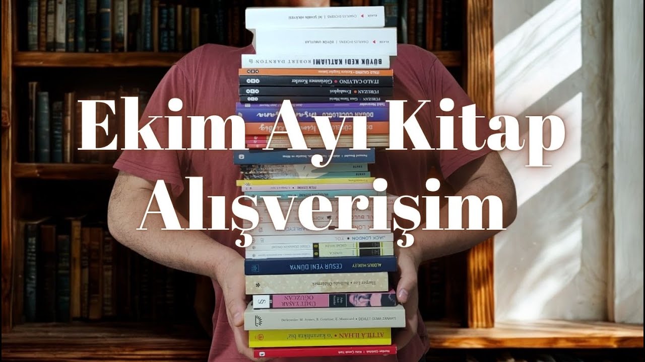 Ekim Ayı Dev Kitap Alışverişi 📚 | Sonbaharda Okuyacaklarım + Yeni Kitap Önerileri - 2025