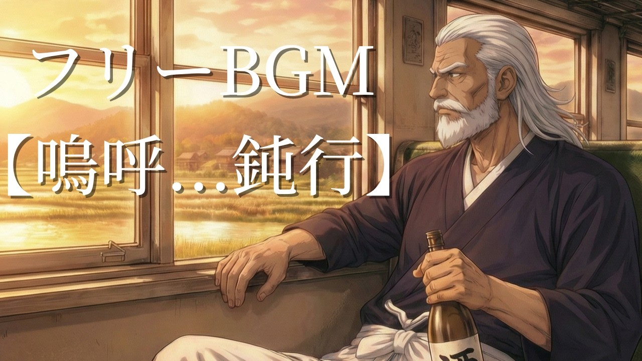 【フリーBGM】嗚呼…鈍行/演歌風