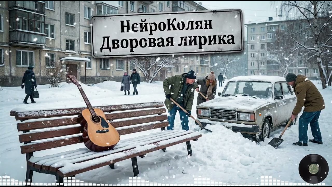 ДВОРОВАЯ ЛИРИКА Ностальгическая песня - Зима в нашем дворе, сборник#9